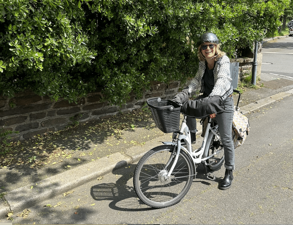 Vélo femme vélotafeuse Marie large